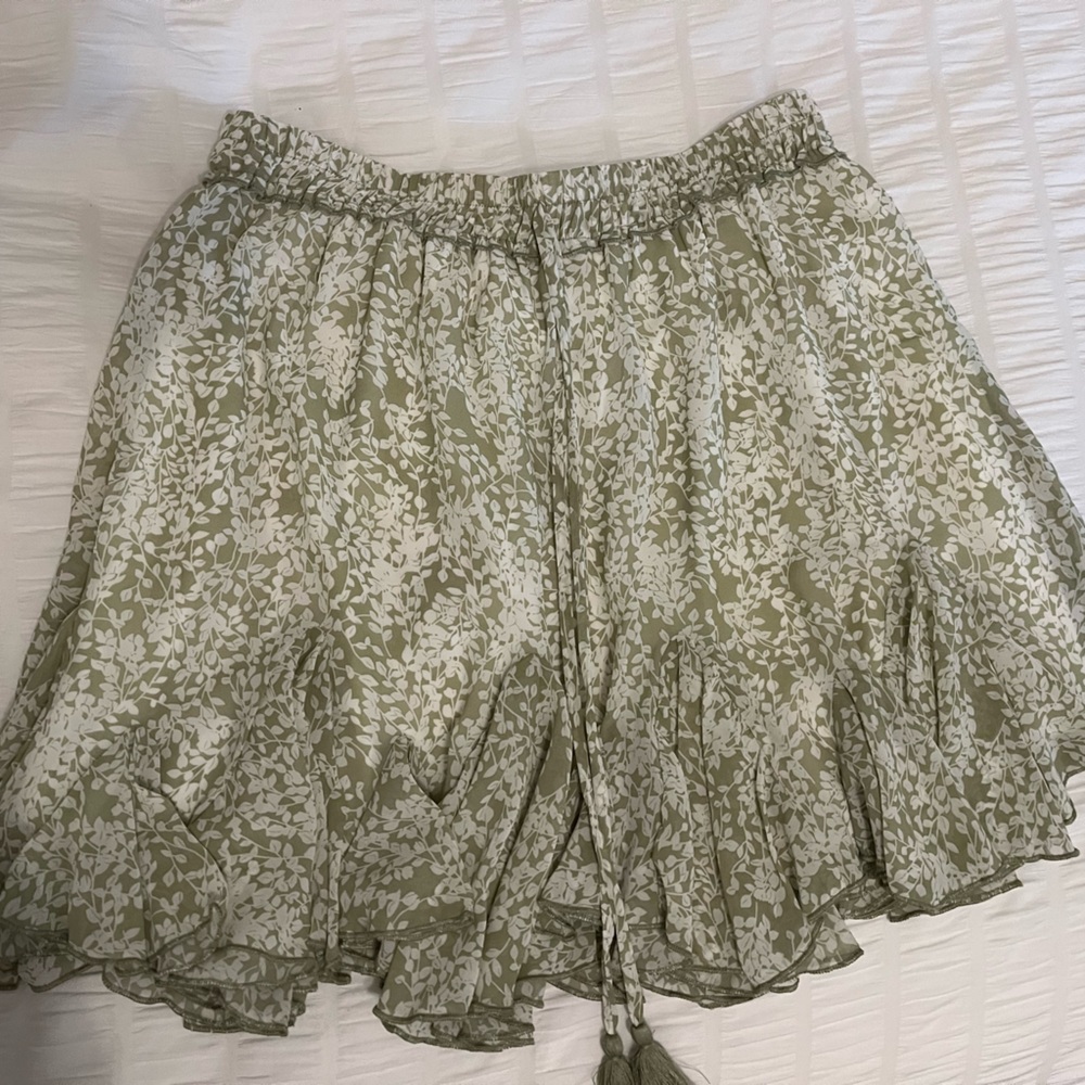 VICI ruffle mini skirt